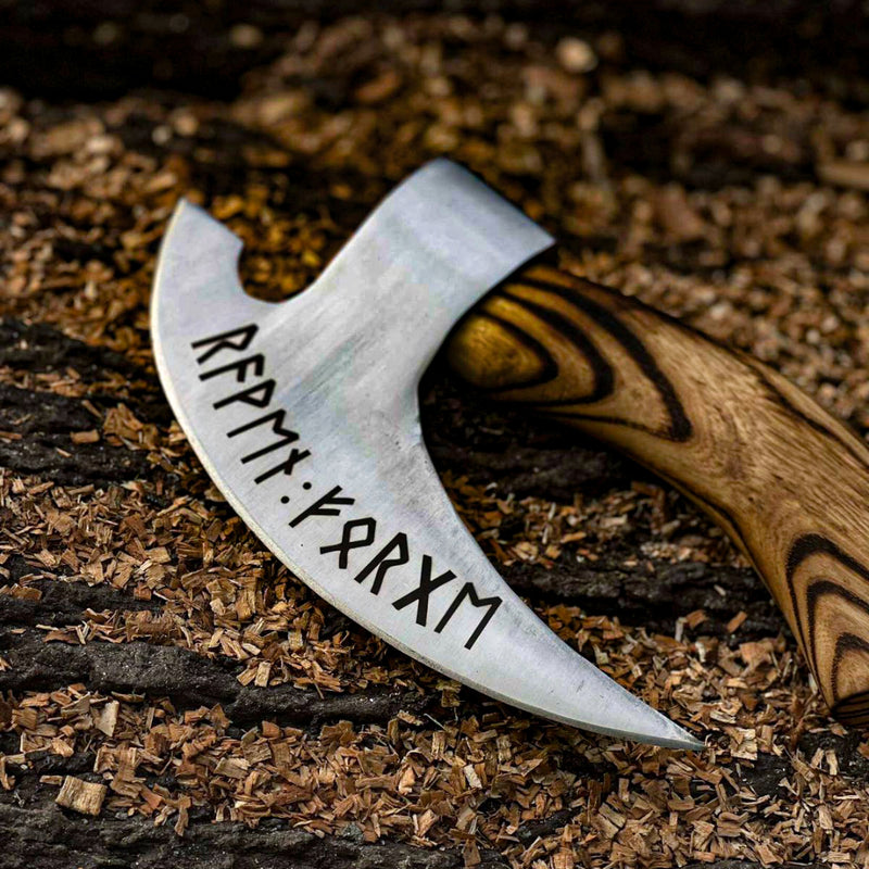 The Original Engraved
Runes Viking Pizza Axe Best Viking Pizza Cutter Axe |
Wedding Gift, Anniversary Gift, Birthday Gift