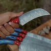 The Prometheus
Custom Handmade 4
Pieces Chef Knife Set &
Leather Roll